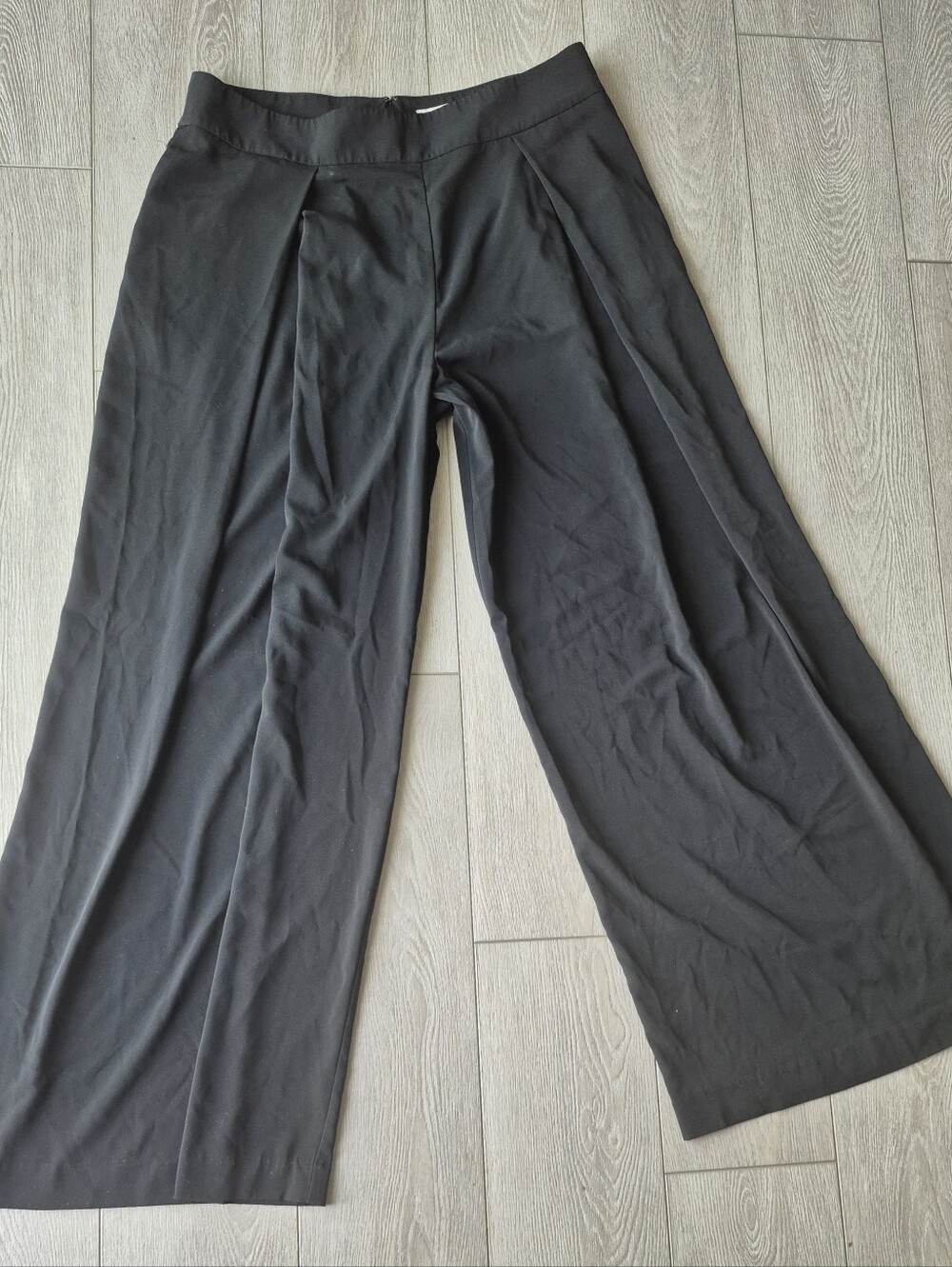 Eva Mendes NY&C Black Wide Leg Pants Size 16